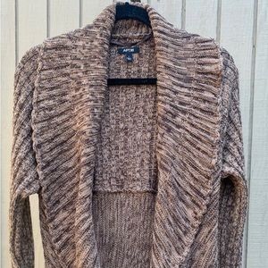 Brown Shrug Sweater Coat